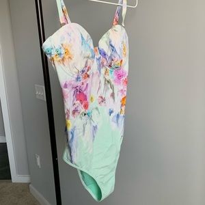 Ted Baker One-Piece Floral Swimsuit
